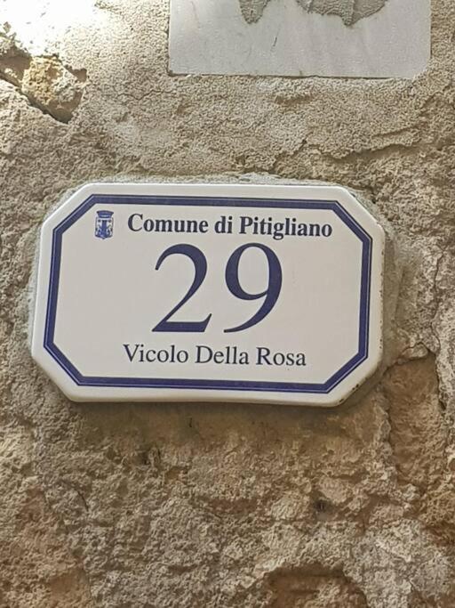 Casa Della Rosa Villa Pitigliano Bagian luar foto